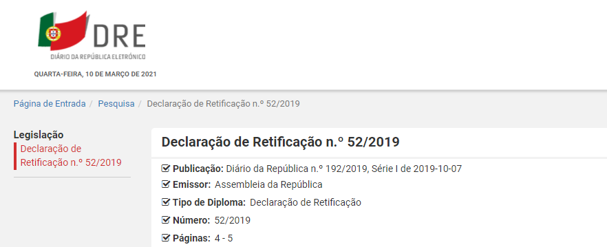 DR 52 2019